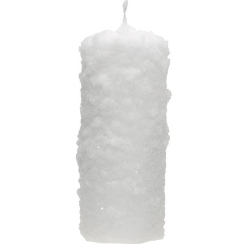 Candele dell&#39;Avvento, candele a colonna, candele a palla di neve 150/60mm 4 pz