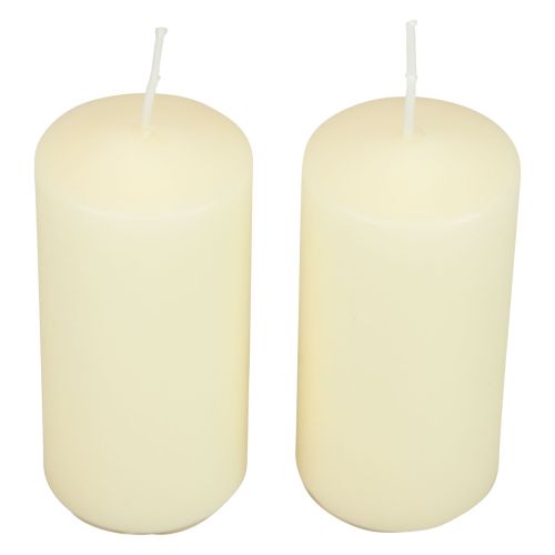 Prodotto Candele a colonna H100 Ø50cm Candele color crema 12 pezzi
