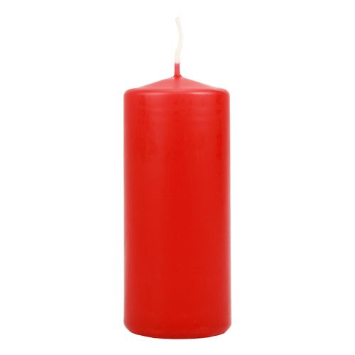 Candele a colonna rosse Candele dell&#39;Avvento candele rosse 120/50mm 24 pezzi