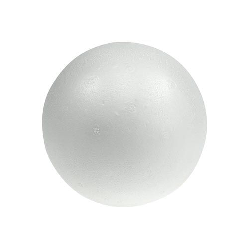 Prodotto Sfera di polistirolo Ø20cm bianca 2 pz