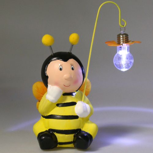 Floristik24 Figura decorativa ape con luce H21cm