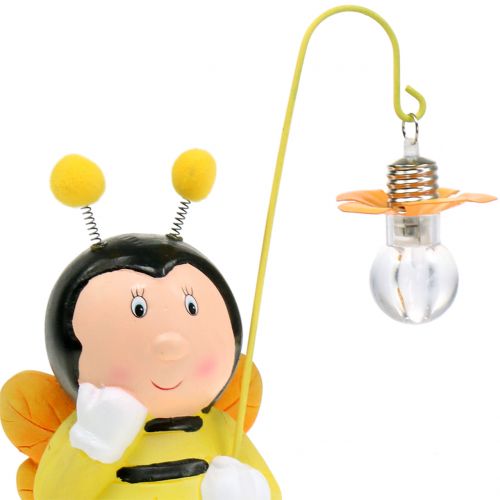 Floristik24 Figura decorativa ape con luce H21cm