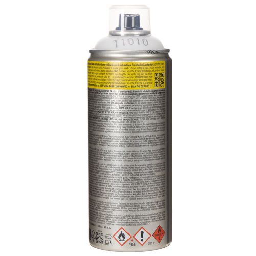 Vernice spray trasparente opaca, resistente ai raggi UV, senza acidi, Montana, bombolette da 400 ml | Floristik24.it