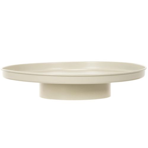 Vassoio decorativo in metallo da 30 cm, sottovaso per piante. | Floristik24.it