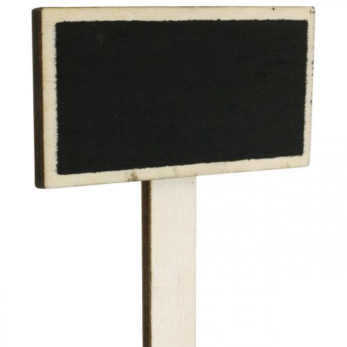 Tavola di legno da attaccare, cartello con piante, tavola per il ritorno a scuola, decorazione da tavola per matrimonio 9×4,5 cm L19,5 cm 12 pezzi