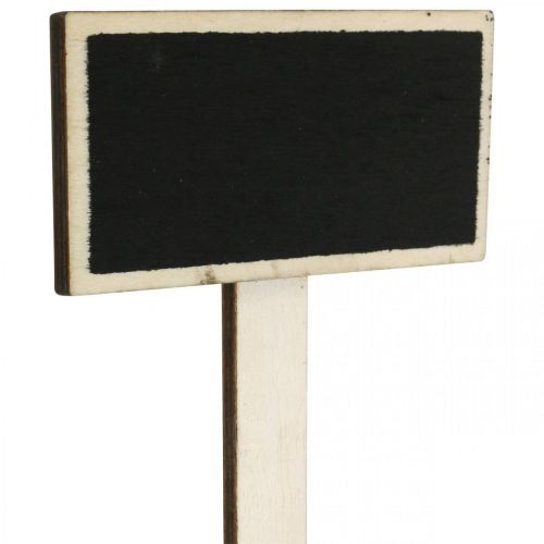 Prodotto Tavola di legno da incollare, cartello pianta, tavola per il ritorno a scuola, decorazione da tavola per matrimonio 9×4,5 cm L19,5 cm 12 pezzi