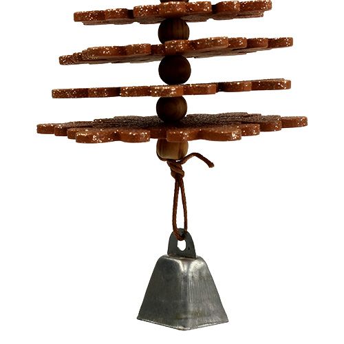 Prodotto Albero di natale da appendere, addobbi natalizi, addobbi per albero di natale rame H12cm 29cm