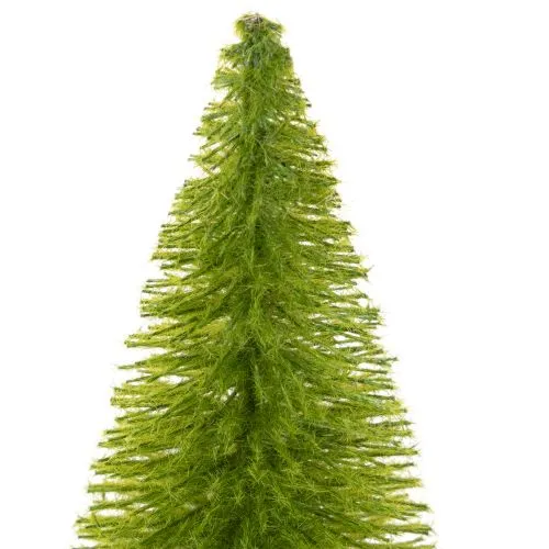 Albero di Natale artificiale con base in legno, piccolo, 16 cm, 6 pezzi | Floristik24.it