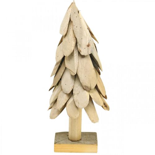 Floristik24 Deco albero di Natale legno rustico decorazione in legno Natale H40cm