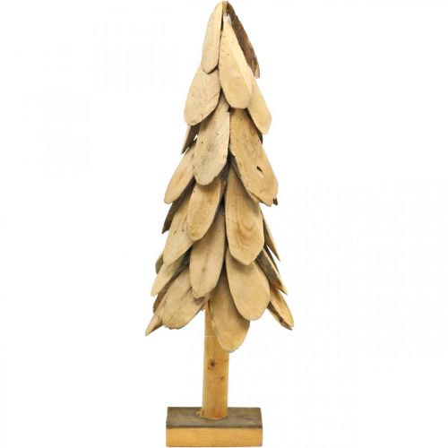 Deco albero di Natale legno rustico albero di Natale H55cm