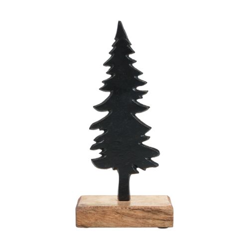 Prodotto Decorazione natalizia Decorazione da tavolo in legno e metallo per albero di Natale H22cm