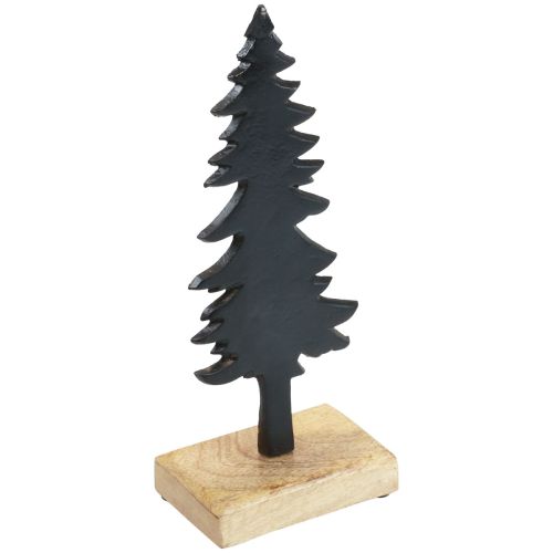 Prodotto Decorazione natalizia Decorazione da tavolo in legno e metallo per albero di Natale H27cm