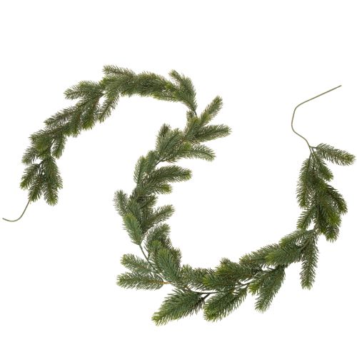 Ghirlanda artificiale di abete verde per decorazioni festive, 200 cm | Floristik24.it