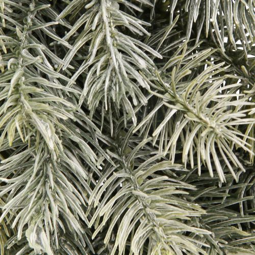 Floristik24 Ghirlanda di abete Ghirlanda decorativa ghiacciata abete verde artificiale Ø40cm