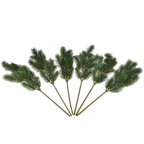 Prodotto Ramo di abete verde 50cm 6 pezzi