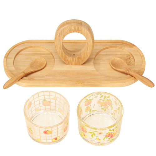 Prodotto Set di tapas motivo pesca decorazione da tavolo estate 23×9×10,5cm