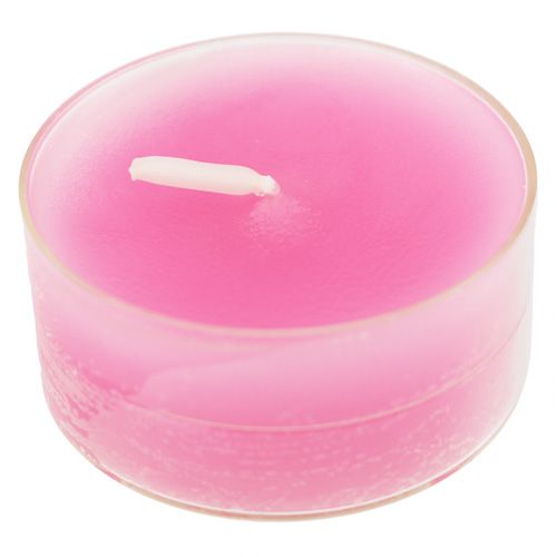 Floristik24 Tea light rosa 18 pz