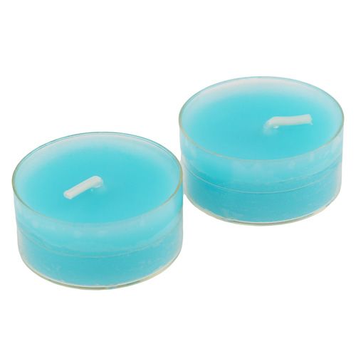 Floristik24 Tea light turchesi 18 pz