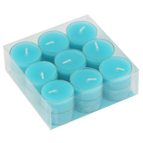 Floristik24 Tea light turchesi 18 pz