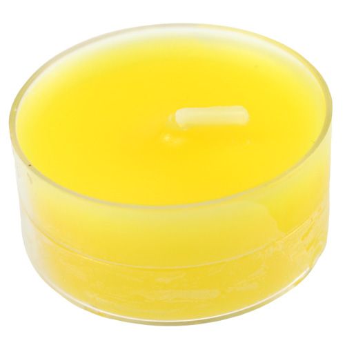 Floristik24 Tea light gialli 18 pz