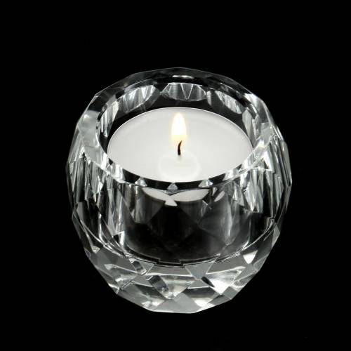 Floristik24 Porta tealight diamantato Ø6cm decorazione tavolo