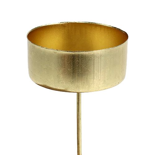 Prodotto Portacandelina oro Ø4cm L7cm 4 pezzi