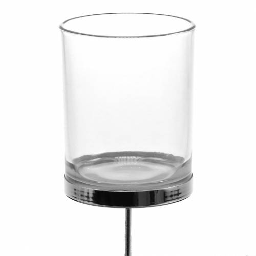 Prodotto Portacandele per inserimento metallo/vetro Ø6,5cm H19cm 2 pz