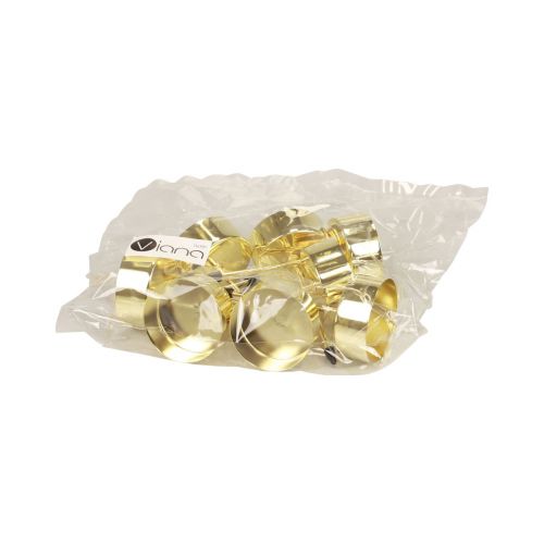 Prodotto Portacandele da collegare portacandele dorato Avvento Ø4cm 8 pz