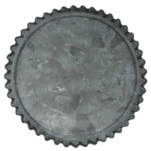Floristik24 Set stampo da forno per piatto decorativo zinco Ø7,8–11,5cm H1,3cm