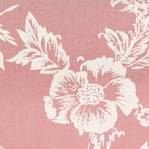 Prodotto Runner da tavolo con motivo floreale in cotone rosa 15 cm 3 m