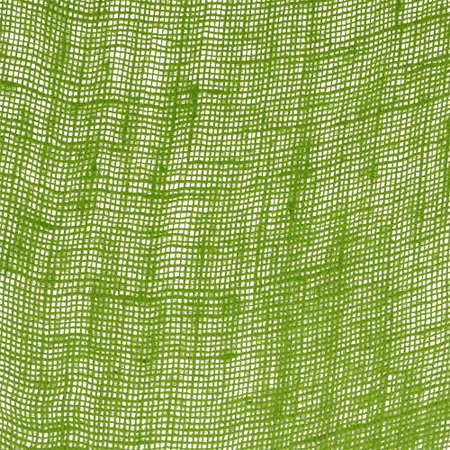 Floristik24 Tovaglia juta verde 50 cm x 910 cm