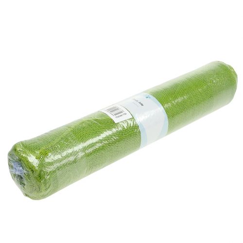 Floristik24 Tovaglia juta verde 50 cm x 910 cm