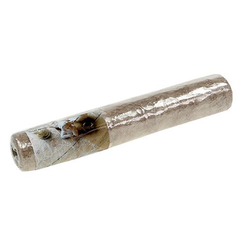 Floristik24 Nastro da tavolo natura 30cm 5m