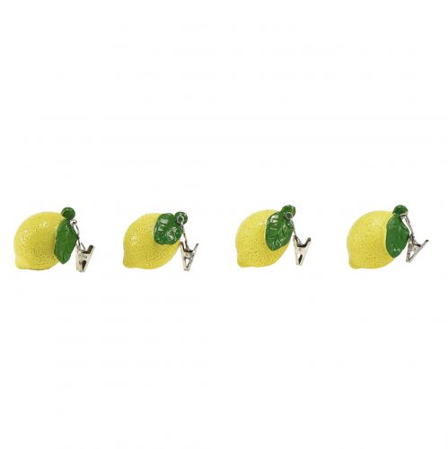 Floristik24 Peso tovaglia fermatovaglia limoni 5cm 4pz