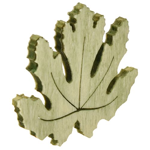 Prodotto Decorazione da tavola decorazione sparsa autunnale decorazione in legno foglia d&#39;acero 4 cm 72 pz