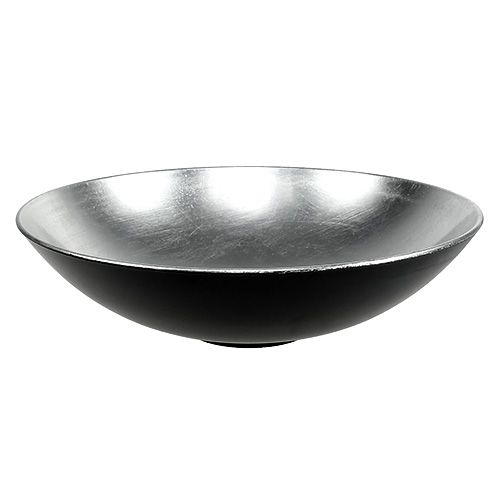 Ciotola decorativa da tavola argento Ø28cm plastica