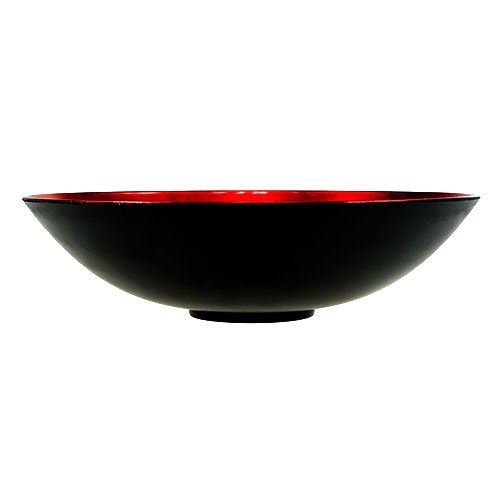 Floristik24 Ciotola decorativa da tavola rossa Ø28cm plastica