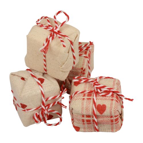 Prodotto Decorazione da tavola Decorazione pacchetto regalo di Natale 3,5 cm 9 pz