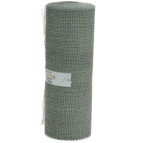 Prodotto Runner da tavolo nastro di iuta blu grigio 30 cm 10 m