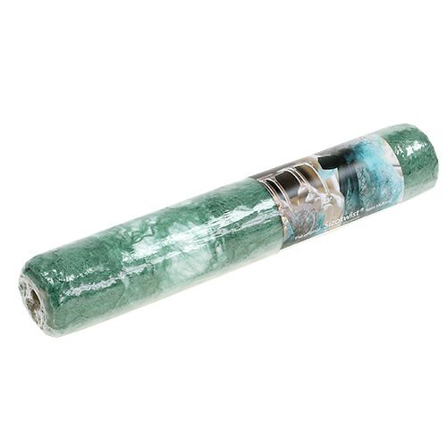 Floristik24 Runner da tavolo Sizotwist verde scuro 30cm 5m