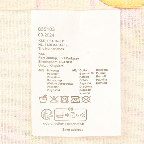Prodotto Runner da tavolo Nastro da tavolo Peach Checked Summer 32x140cm
