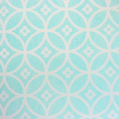 Floristik24 Runner da tavola con motivo azzurro 30cm x 300cm
