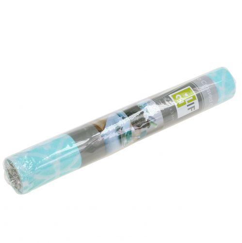 Floristik24 Runner da tavola con motivo azzurro 30cm x 300cm