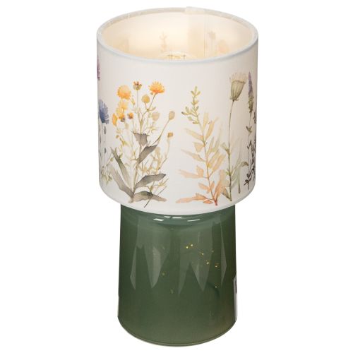 Prodotto Lampada da tavolo a LED con motivo floreale per un'elegante illuminazione del soggiorno, 23 cm