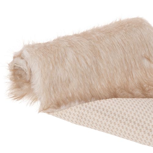 Runner da tavola beige con