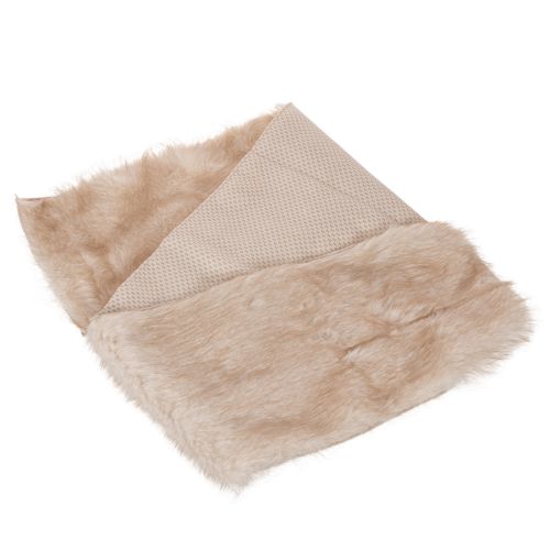 Runner da tavola beige con