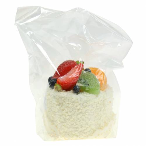 Floristik24 Tartellette decorative con frutti fragola replica cibo 7cm