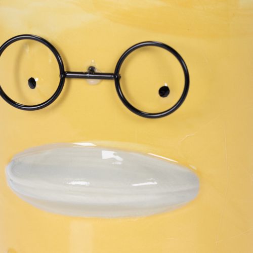 Prodotto Vaso decorativo cilindrico in ceramica a forma di anatra per una casa elegante, 13 cm, 2 pezzi