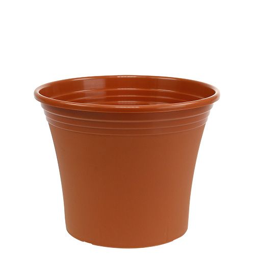 Prodotto Vaso “Irys” in plastica terracotta Ø22cm H18cm, 1pz