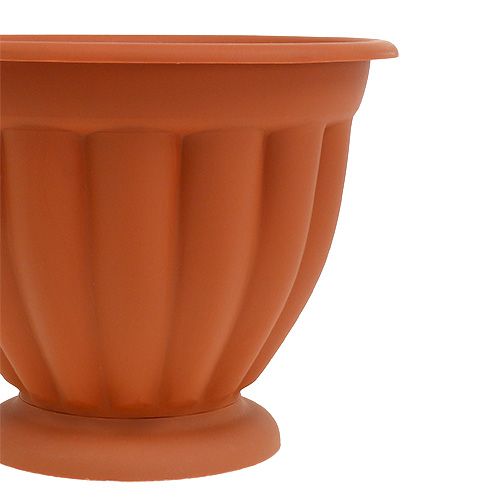 Prodotto Vaso con piedino in plastica Ø15cm H13cm